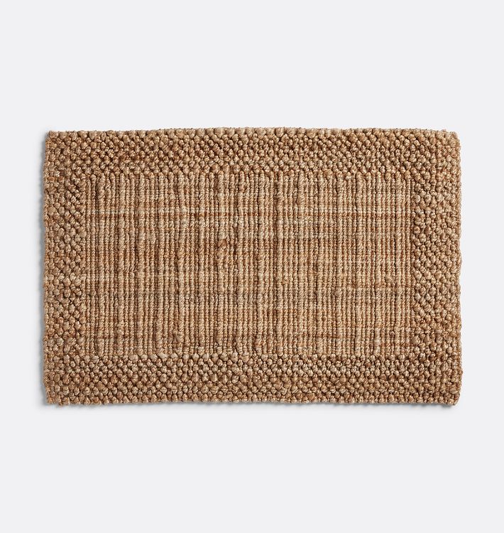 Handspun Jute Doormat, 24" x 36" - Natural