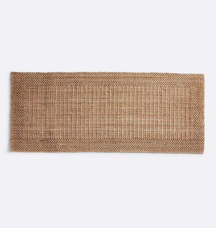Open Box: Handspun Jute Doormat, 30" x 72" - Natural