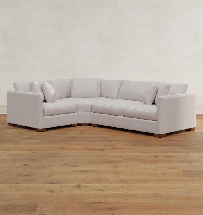 Wrenton 3-Piece Multi-Cushion Arm Sofa with Wedge Corner