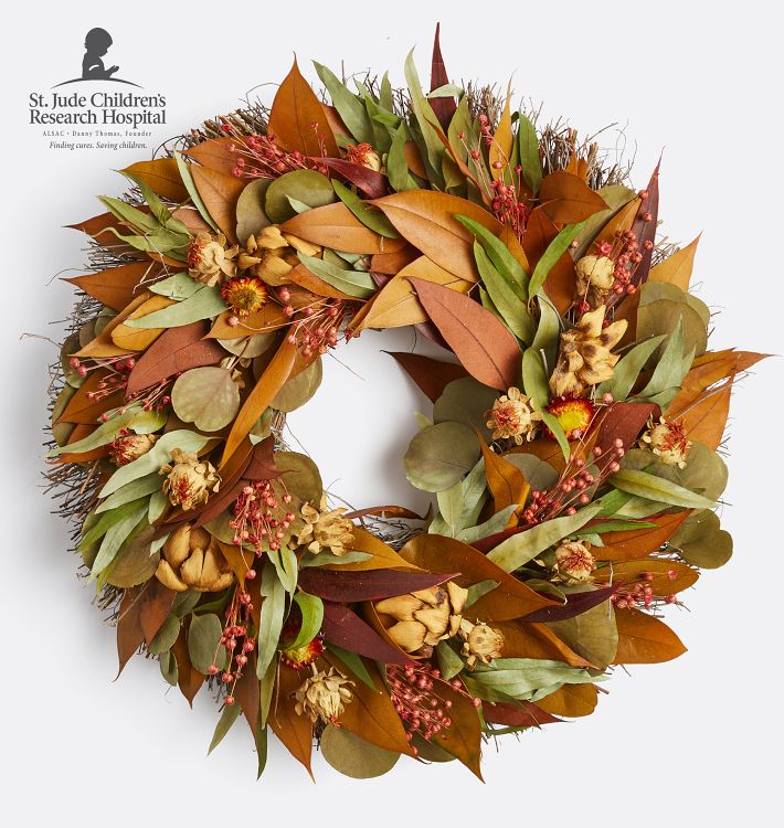 Rose Hips Clove Dried Wreath