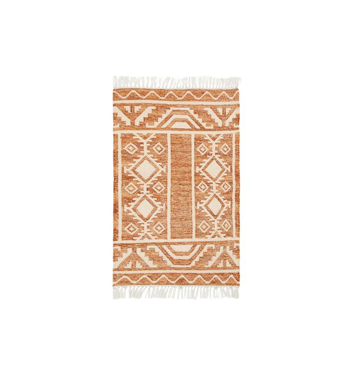 OPEN BOX: Connoll Indoor/Outdoor Flatweave Rug - 2 x 3, Persimmon