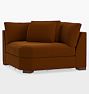 Wrenton Classic Sectional Wedge Corner, Cannes Velvet Cognac