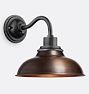 Carson 12" Dome Sconce, Copper Penny