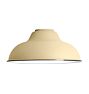 Carson 12" Dome Shade, Matte Buttercup