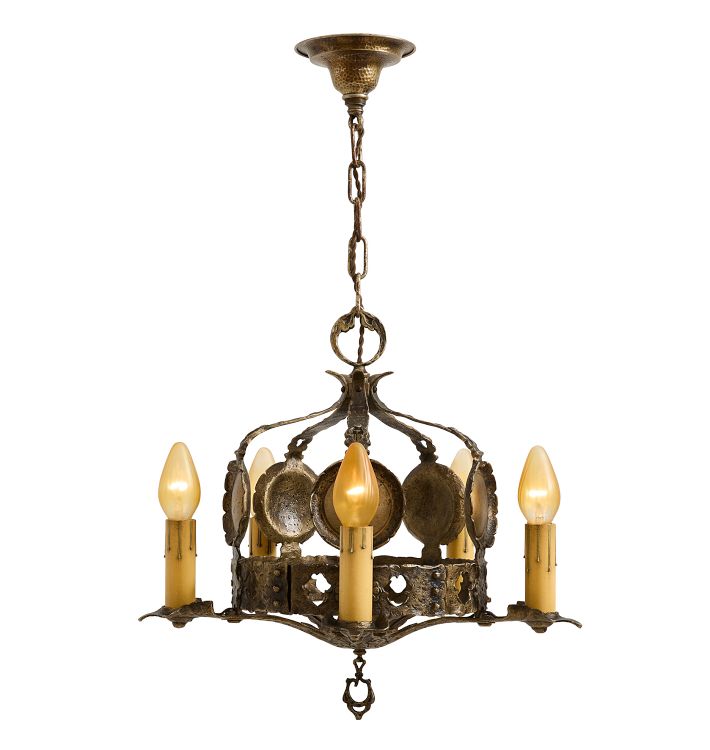 Chandelier Romance revival candle 5 light