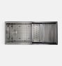 Cannon Stainless Steel Single Workstation Kitchen Sink with Drainboard
