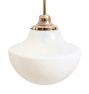 Pendant wth Vintage Glass Shade
