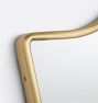 Wells Metal Frame Mirror