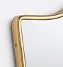 Wells Metal Frame Mirror
