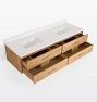 Geneva 72&quot; Wall Mount Double Vanity