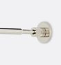 OPEN BOX: Cafe Set Tension Rod, 24-36" - Polished Nickel