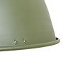 Vintage Industrial Pendant with Painted Aluminum Dome Reflector Shade