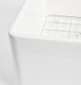 Frost Fireclay Small Kitchen Sink, 20&quot; x 10&quot; x 17-3/8&quot;