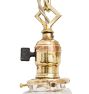 Vintage Two-Arm Arts &amp; Crafts Pendant in Polished Brass