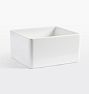 Frost Fireclay Small Kitchen Sink, 20" x 10" x 17-3/8"