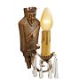 Vintage Romance Revival Candle Sconce