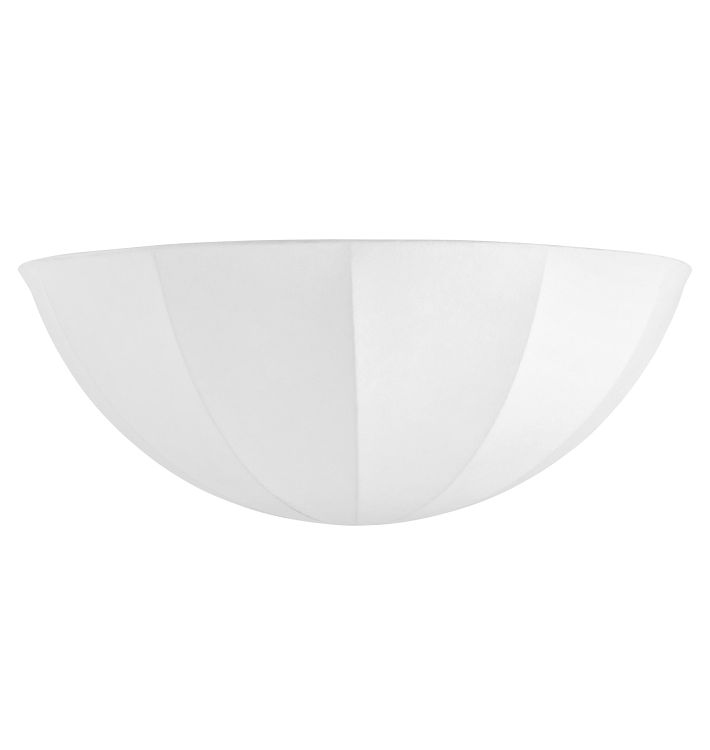 Open Box: Elsbeth Shade, 40" Diameter - White Fabric Shade