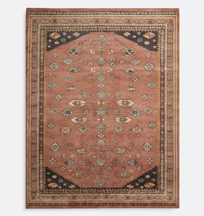 OPEN BOX: Keyton Hand-Knotted Rug, 9' x 12' - Desert Rose
