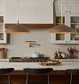 Trillium 16&quot; Pendant, Ceramic Shades