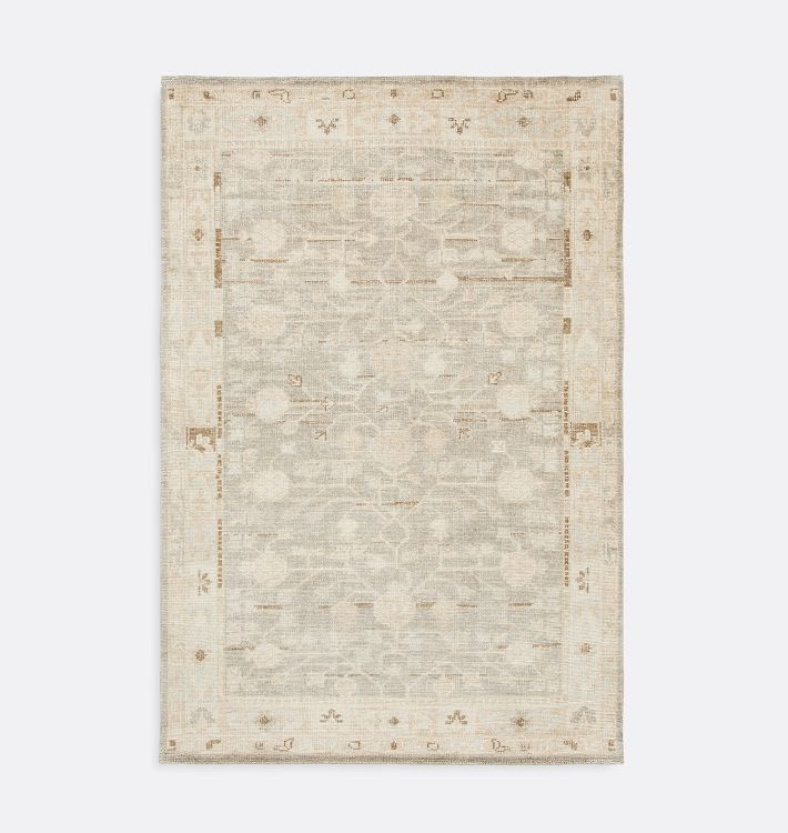 OPEN BOX: Rowan Hand-Knotted Rug - 6' X 9' - Grey