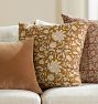 Blossom Block Print Pillow Cover