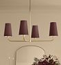 Ansel 34&quot; Chandelier, Metal Shades