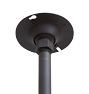 Vintage Enameled Industrial Pendant with Swivel Canopy
