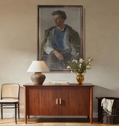 Young Man Framed Reproduction Wall Art Print