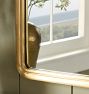 Stepped Metal Frame Mirror