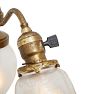 Antique Victorian 3-Light Pendant with Central Teardrop Shade