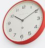 Number Three Wall Clock