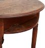 Vintage Turned Leg Maple Tavern Table