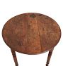 Vintage Turned Leg Maple Tavern Table