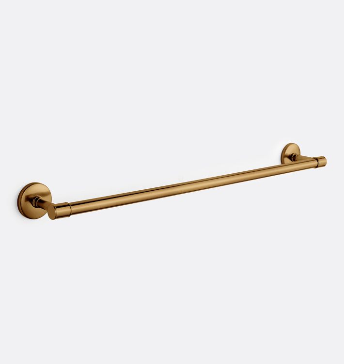 Ladd Towel Bar, 24" - Heritage Brass