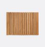 Adela Roll Up Bath Mat, 18"D x 25"W