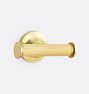Asher Double Hook, Aged Brass