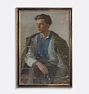 Young Man Framed Reproduction Wall Art Print 43"x63" by Unknown Artist
