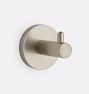 Riley Single Hook, Brushed Nickel