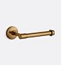 Ladd Wall Toilet Paper Holder, Heritage Brass