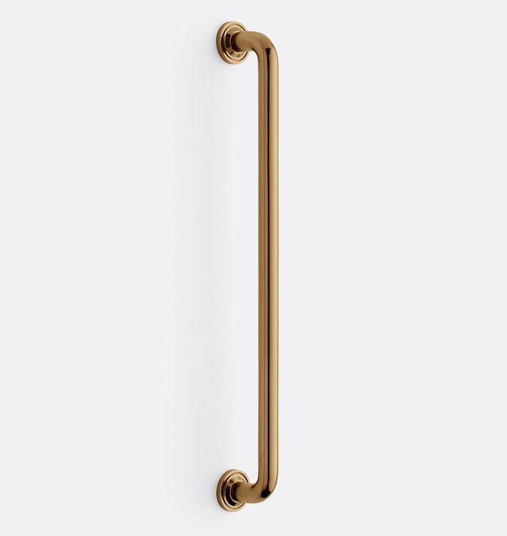 Ansel Appliance Pull, 12" - Heritage Brass