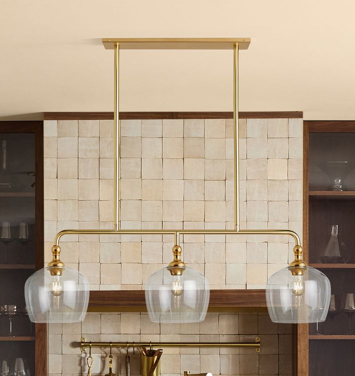 Theo Triple Linear Chandelier