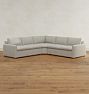 Roswell 3-Piece Double Sofa With Wedge Corner