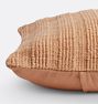 Textured Woven Stripe Pillow Cover