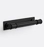 Ladd Drawer Pull with Rectangle Backplate - 4" - Oil Rubbed Bronze