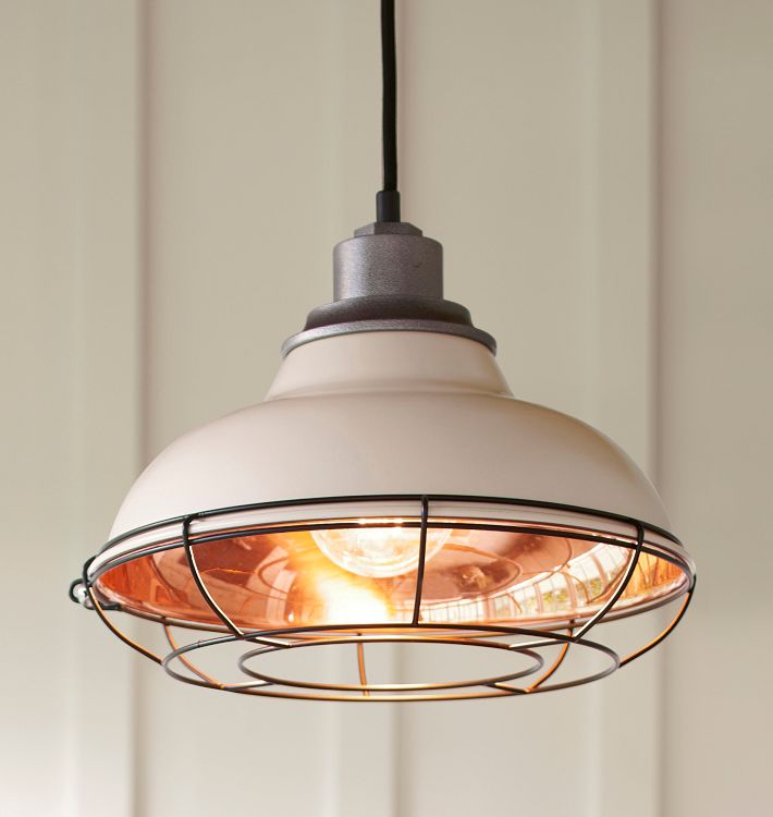 Carson 12&quot; Cord Pendant with Cage
