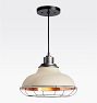Carson 12&quot; Cord Pendant with Cage