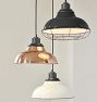 Carson 12&quot; Cord Pendant with Cage