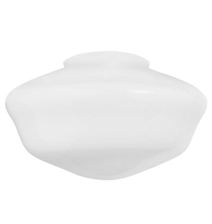12" Classic Schoolhouse Shade - Opal
