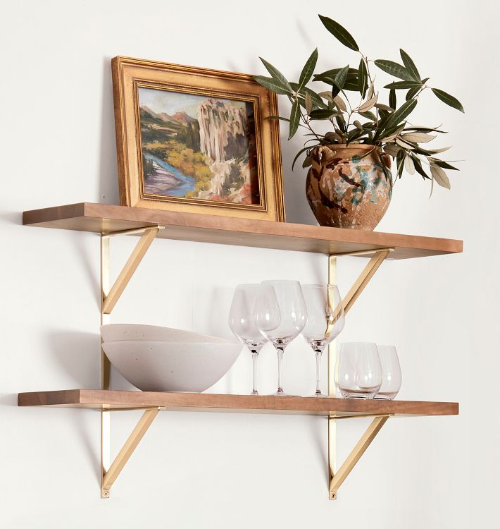 Multi Double Shelf Bracket Set of 2