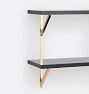 Multi Double Shelf Bracket Set of 2